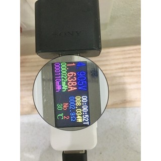 Đo dòng điện test USB 4-30V (test nguồn usb)