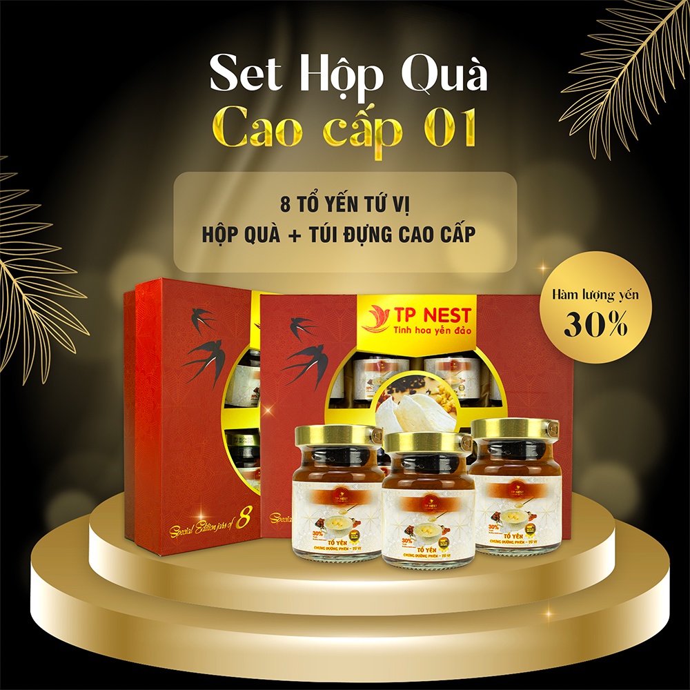 Set hộp quà yến cao cấp 01 - Tiến Phương JSC