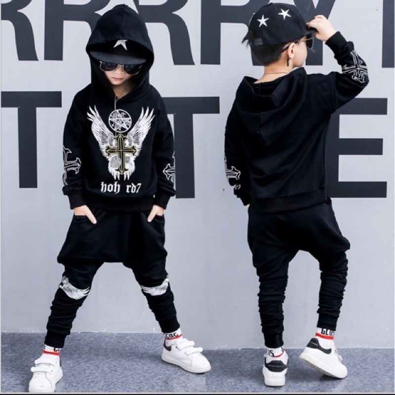 Bộ hiphop cho bé trai 3-10y