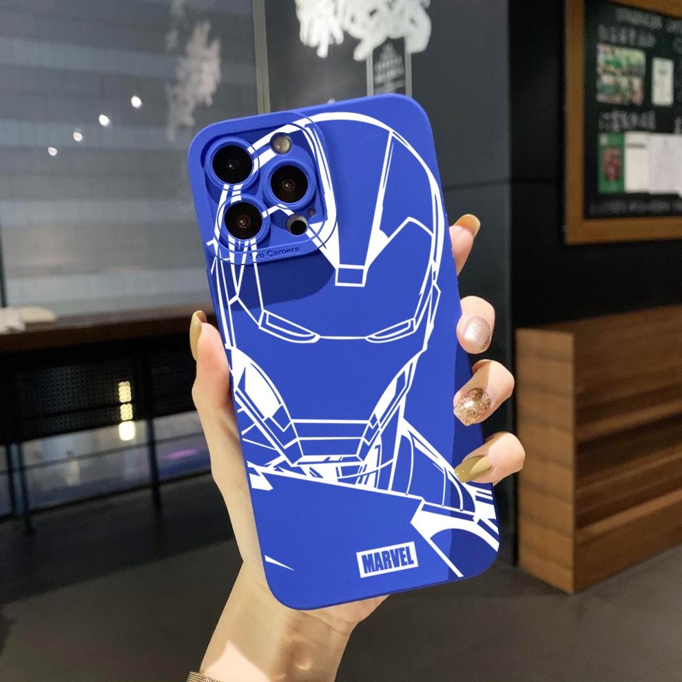 Ốp Điện Thoại Góc Vuông In Hình Người Nhện Cho VIVO Y15A Y15S T1 5G T1X Y02S Y21S Y21A Y21S Y33S Y12S Y11S Y12A Y01 Y1S Y20s Y20A