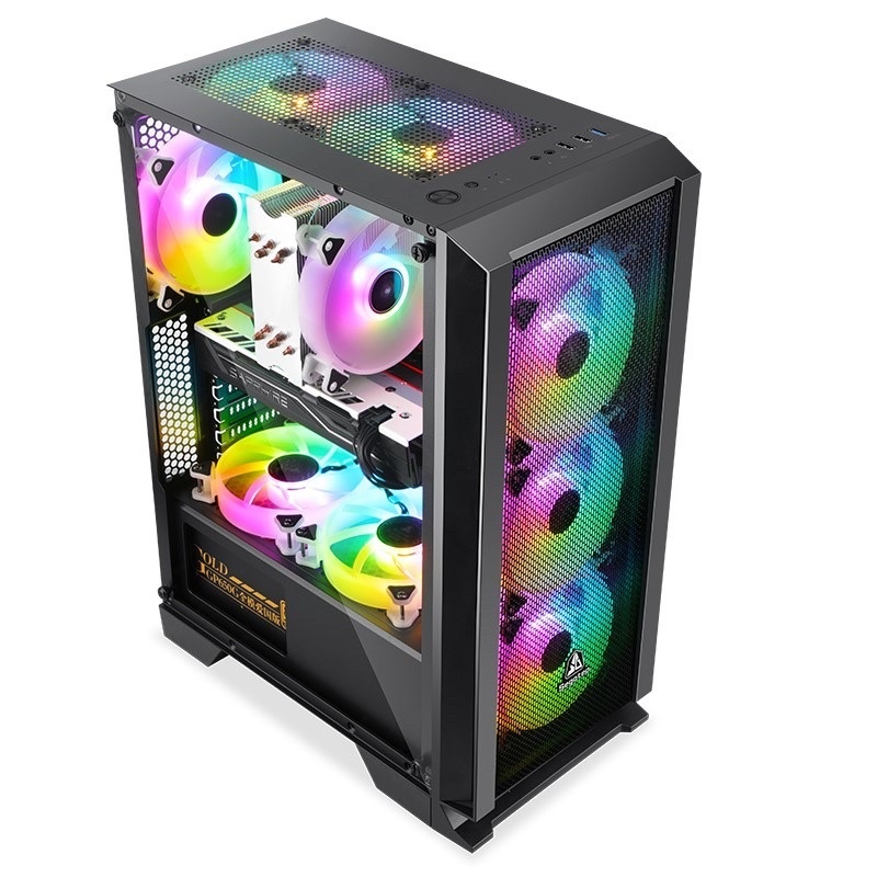 Vỏ Case Máy Tính SEGOTEP SYNRAD 1 - New Box - Kèm 4 FAN LED