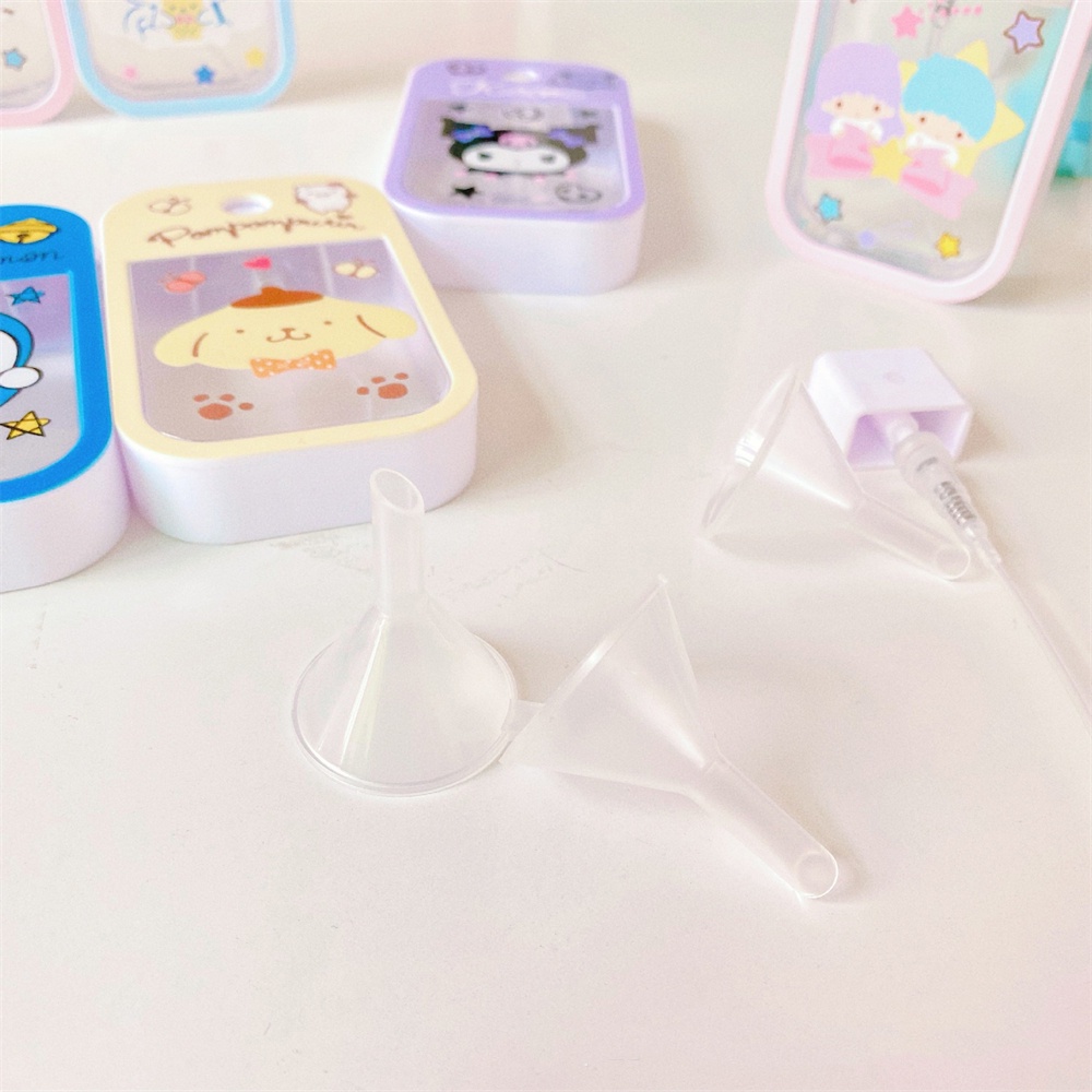 Sanrio Cinnamoroll Chai Xịt Hello Kitty Hello Kitty 40Ml Hoạt Hình Với Phễu Mini Miễn Phí Cho Trẻ Em Nước Hoa Có Cồn