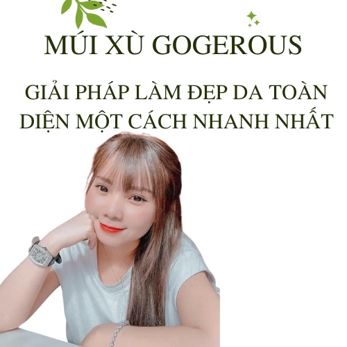 Kem chống nắng Múi xù Gogerous chính hãng SPF50+ bảo vệ da chuyên sâu ngăn UV bật tone nhẹ hộp 50g kèm quà tặng