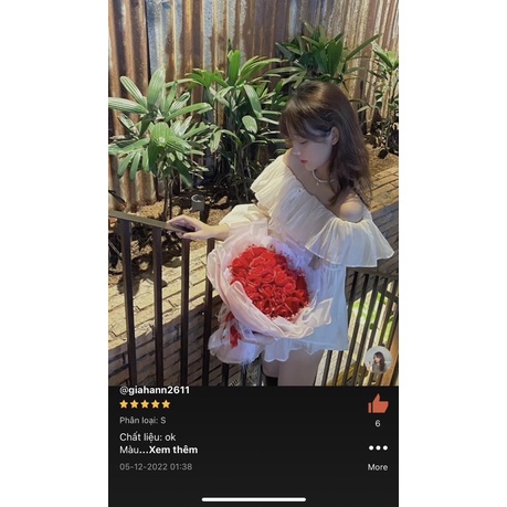 Váy Xòe Trễ Vai Voan Tơ Bồng Tay Loe Corset Eo Tiểu Thư Công Chúa Đi Chơi Chụp Ảnh Xuất Sắc