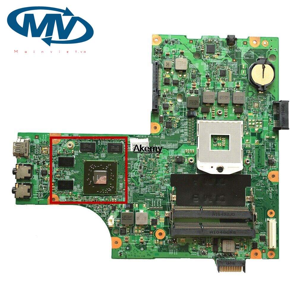 Main dell inspiron 5010 N5010, SLGZS / HM55, 09909-2 / 09909-1