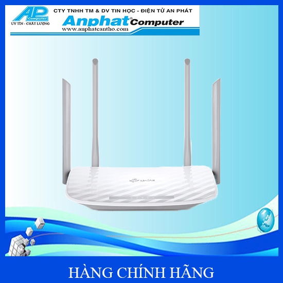 Router Wifi băng tầng kép TP-Link Archer C50 chuẩn AC1200/băng tâng kép - Hàng Chính Hãng - Bảo hành 24 tháng