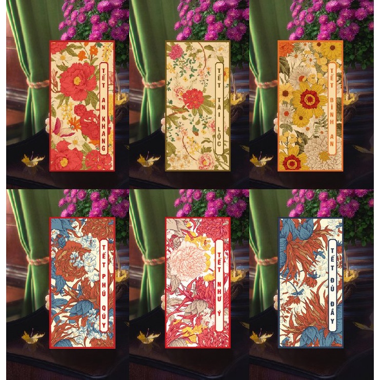 Combo 100 Bao Lì Xì Tết 2024 Được Chọn Mẫu