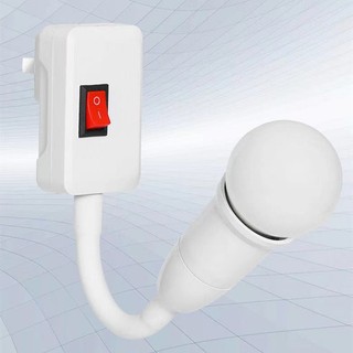 Đui đèn E27 xoay 360 độ có công tắc cắm trực tiếp ổ điện tiện lợi Đức Huỳnh DN090
