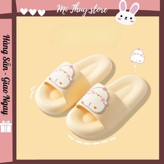(Hàng sẵn) Dép bánh mỳ thời trang nam nữ dễ thương mẫu gà con xinh xắn ulzzang <mã DBM004>