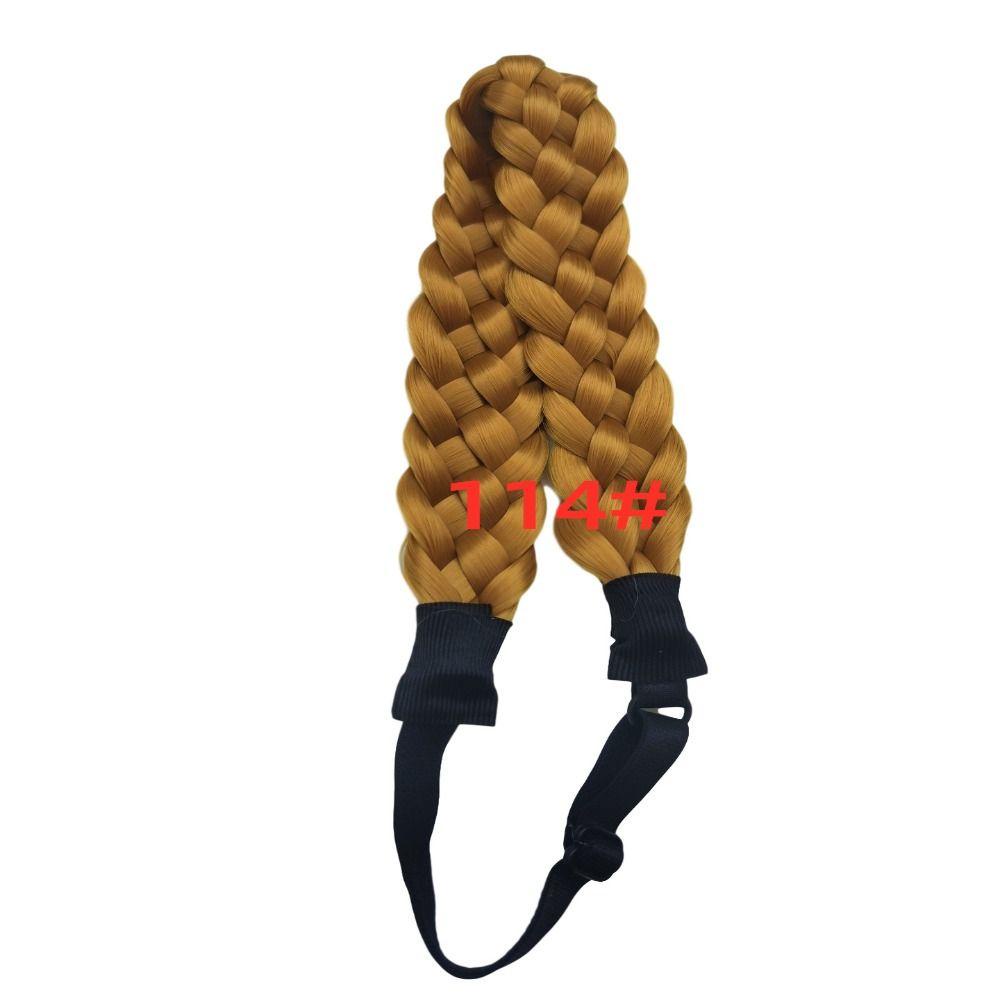 Băng Đô Cài Tóc Bằng Sợi Tổng Hợp Tự Nhiên Màu Ombre 15H