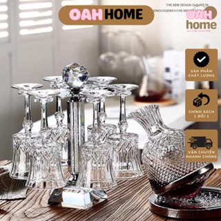 6 ly và bình chiết vang độc đáo