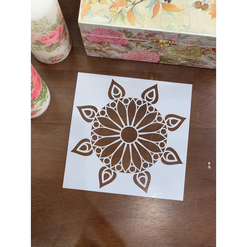 Khuôn in hình vẽ hoạ tiết vintage