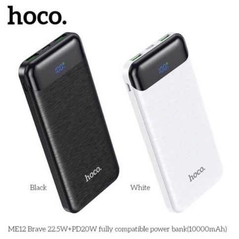 ⚡Mới⚡ Pin Sạc Dự Phòng Siêu Tốc 20W Hoco ME12 10000mAh Hỗ Trợ 2 Cổng Sạc Nhanh PD 22.5W + QC3.0 Chính Hãng BH 12 Tháng