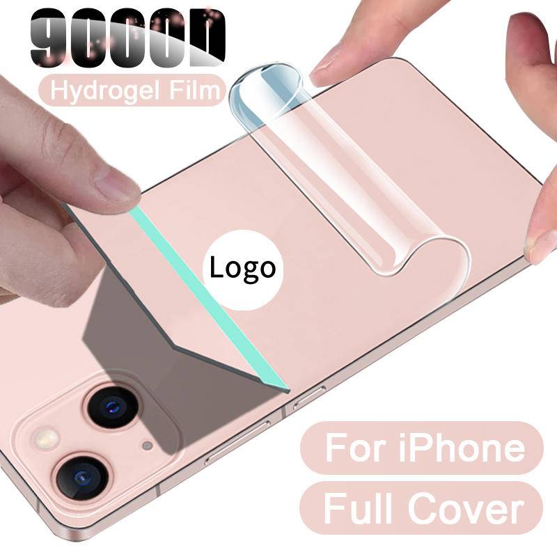 Ốp Điện Thoại Hydrogel Mềm Bảo Vệ Toàn Diện Cho iPhone 14 13 11 12 X Xs XR Pro MAX Mini Plus