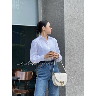 Áo sơ mi linen tay phồng Cói Design