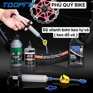 Bộ xilanh bơm keo tự vá chuyên dụng
