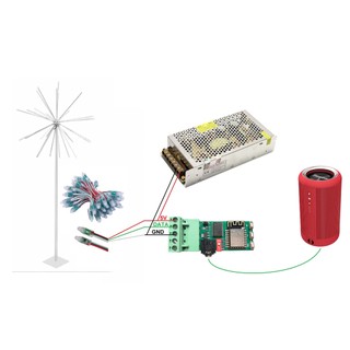 Mạch LED pháo hoa có âm thanh 2024