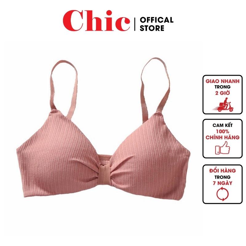 Áo Ngực Chất Thun Cotton Gân Tăm Siêu Thoải Mái Mỏng Nhẹ Mặc Như Không Mặc S1BRA09