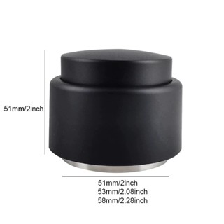 Tay nén ấn trợ lực 51 53 58 mm, tamper cân bằng lực - Chất liệu Inox - Hỗ trợ nén ấn cà phê sau khi xay dễ dàng