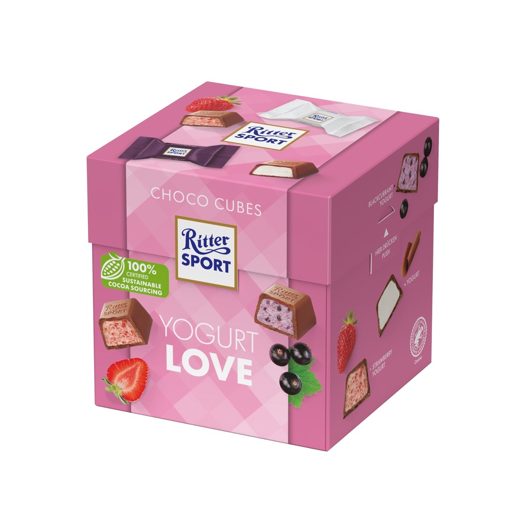 Kẹo Socola Ritter Sport Choco Cubes 176g