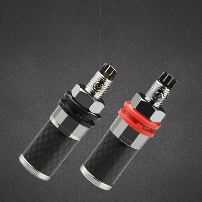 1 Cặp Jack Cắm Khuếch Đại Âm Thanh Trái Chuối Bằng Đồng Nguyên Chất