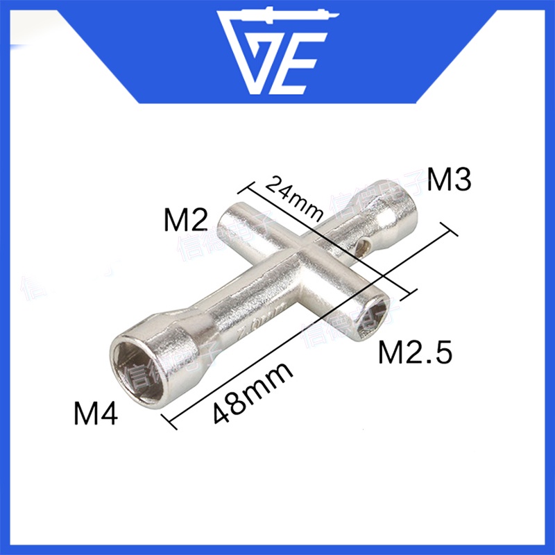 Bộ cờ lê chéo/ M2/M2.5/M3/M4