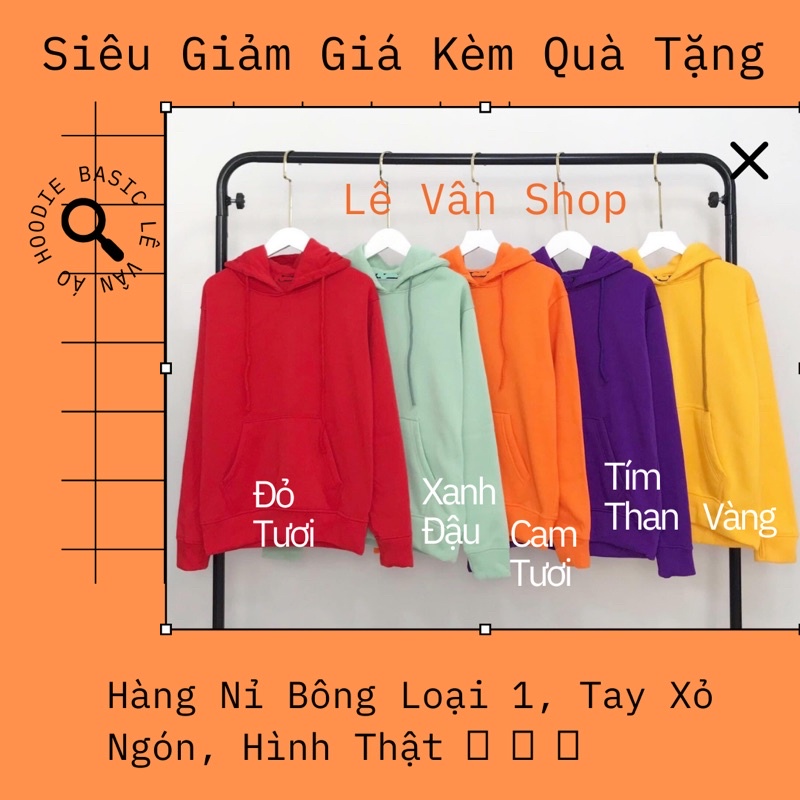 Áo hoodie basic