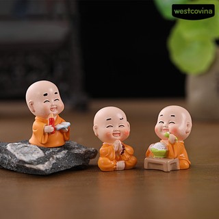 [WEST]⚘Tượng Chú Tiểu Trang Trí Thủ Công