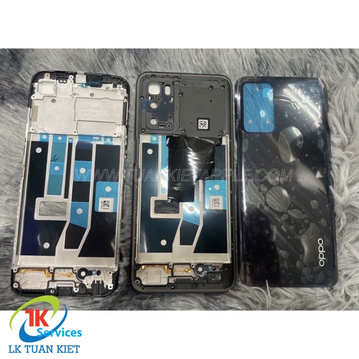 Vỏ bộ full Oppo A16 / Vỏ khung sườn + Kính Camera Oppo A16