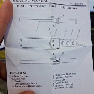 Máy dò kim loạI Super Scanner