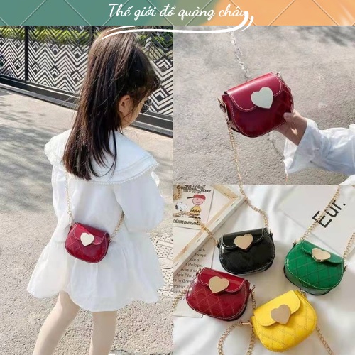 Túi Xách Đeo Chéo Dành Cho Bé, Phong Cách Hàn Quốc - Hàng Quảng Châu Cao Cấp (TT21)