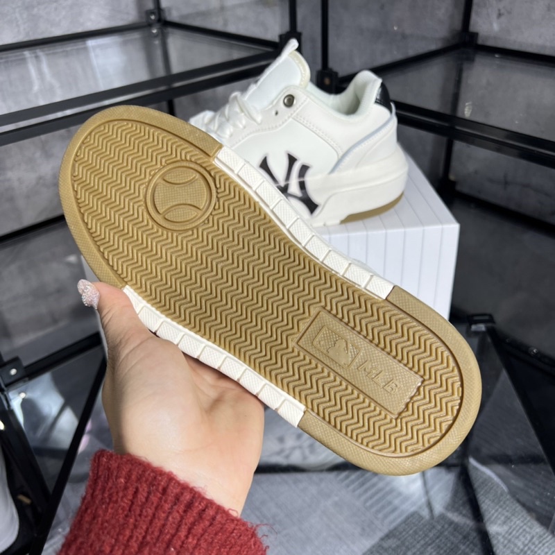 ⚡️FULL BOX⚡️Giày Unisex MLB Chunky Liner Xám đế nâu full-