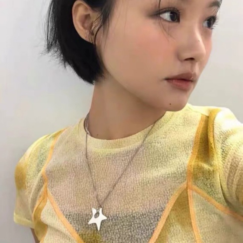 Vòng cổ Mặt Ngôi Sao Năm Cánh Thời Trang Y2k