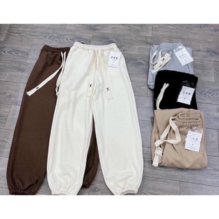 Quần jogger Nữ , quần thể thao nữ , chất nỉ tăm dày dặn