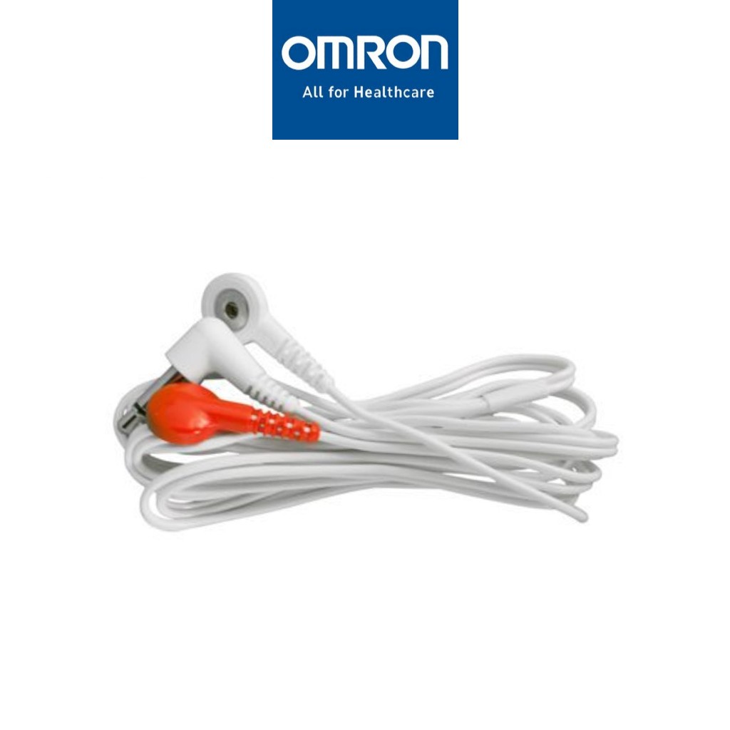 Dây điện cực dùng cho máy massage xung điện trị liệu OMRON HV-F127 / HV-F128 / HV-F013 chính hãng
