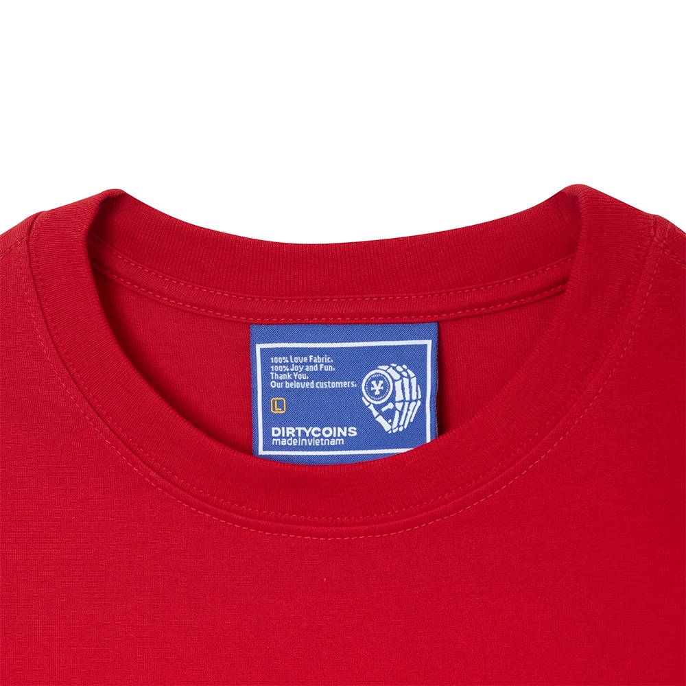 Áo thun DirtyCoins Dico Star Basic T-shirt - Red