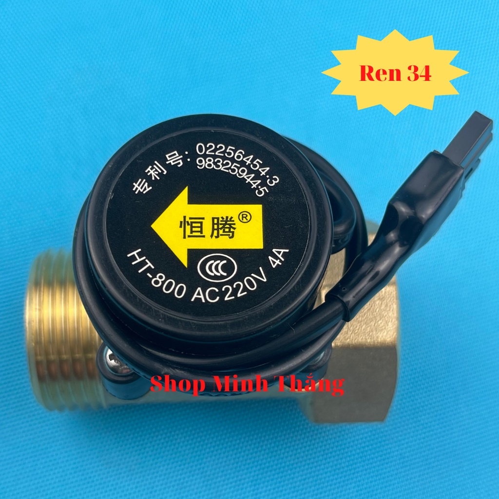 Van Điện, Công Tắc, Cảm Biến Dòng Chảy Ren 34, Ren 42, Ren 49, Ren 60 220V