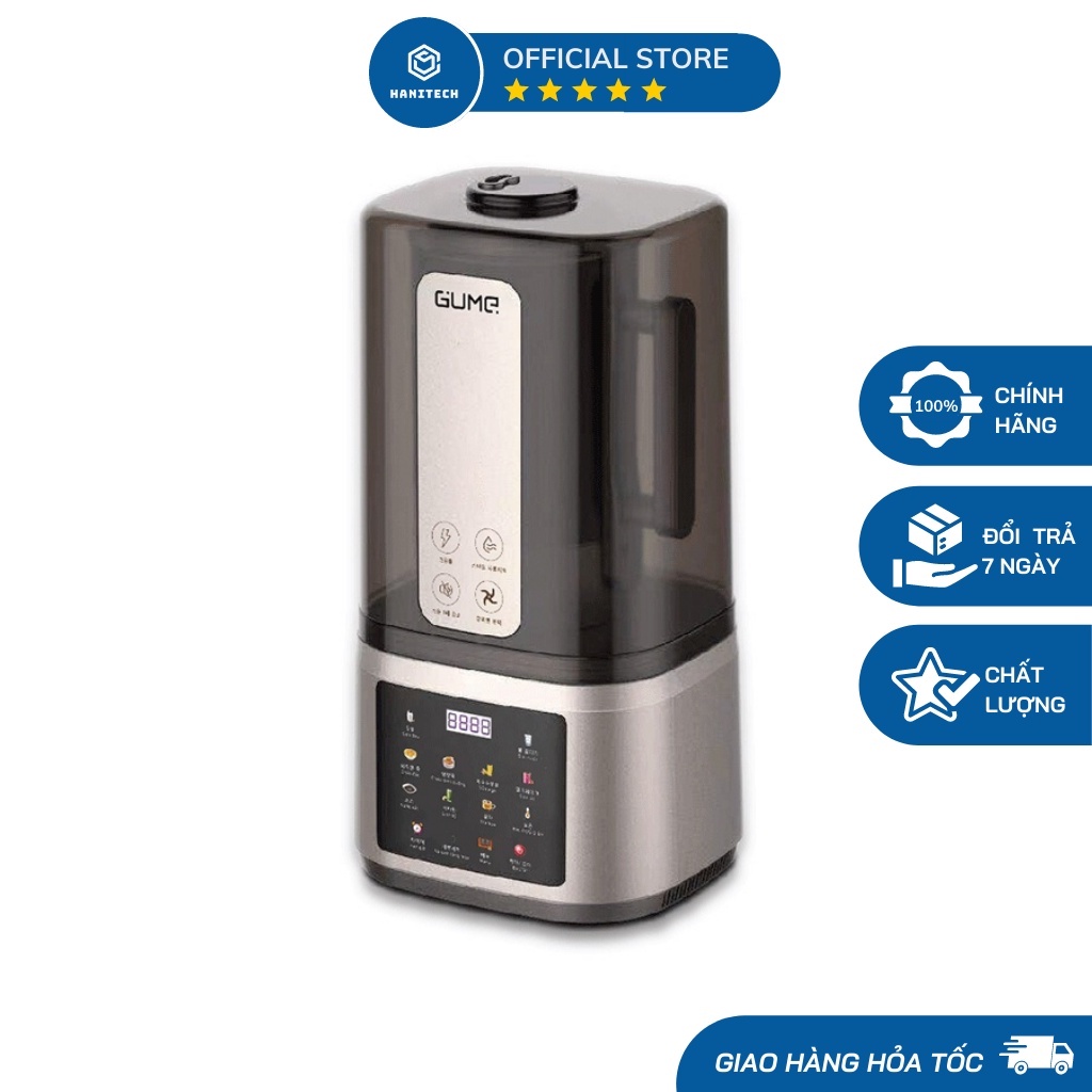 Máy Làm Sữa Hạt Cao Cấp GUME Dung Tích 1.6L Hàng Nội Địa Chính Hãng Hàn Quốc Bảo Hành 24 Tháng Lỗi 1 Đổi 1 - Hanitech