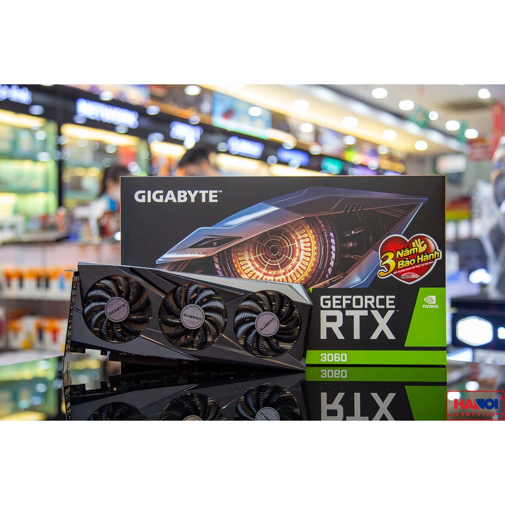 [PASS] Dùng được 2 tháng Card màn hình VGA RTX 3060 Gaming OC 12gb full new chính hãng bảo hành 36 t