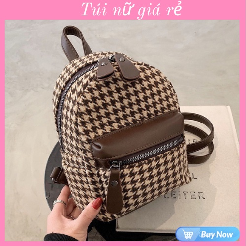 Balo Thời Trang Nữ Mini Thiết Kế Phong Cách Hàn Quốc Đi Học Đi Chơi Dáng Siêu Xinh - BL028