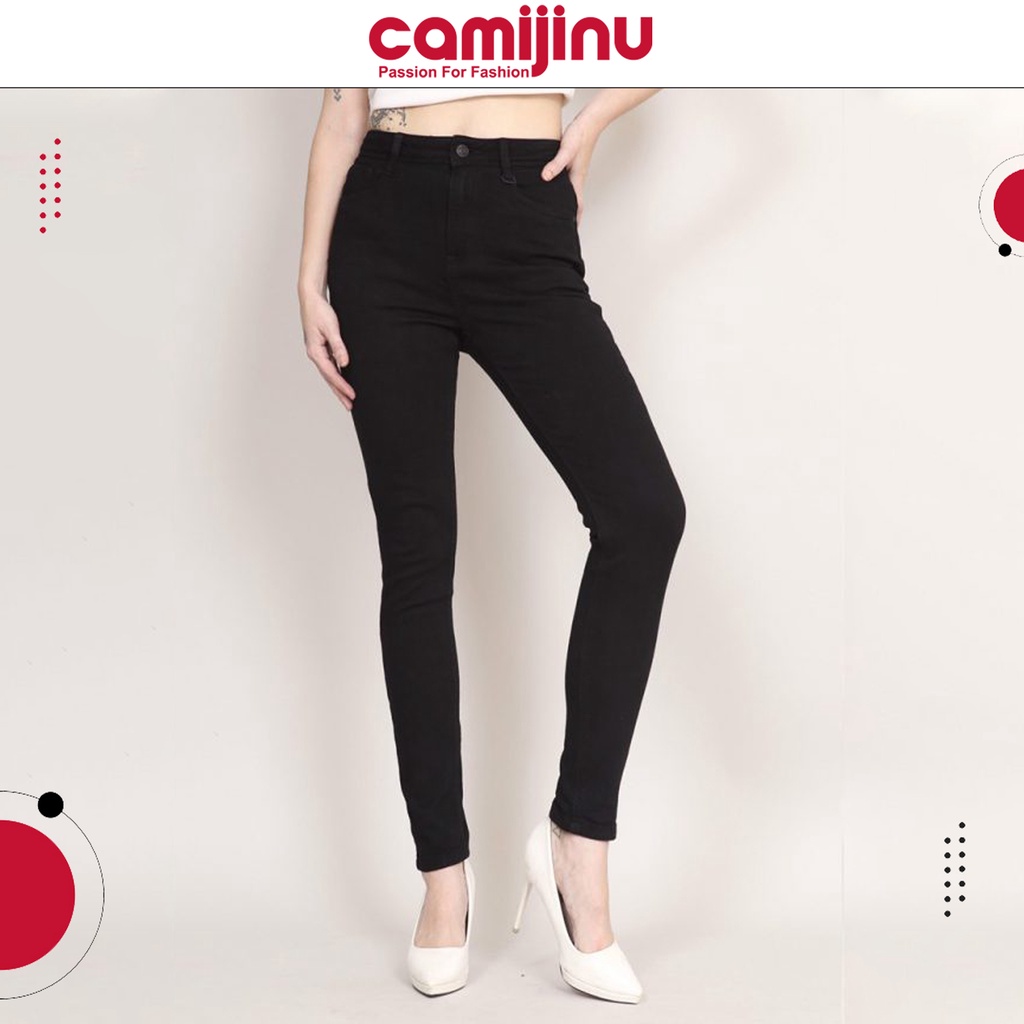 Quần Jeans Nữ Skiny Trơn Trắng