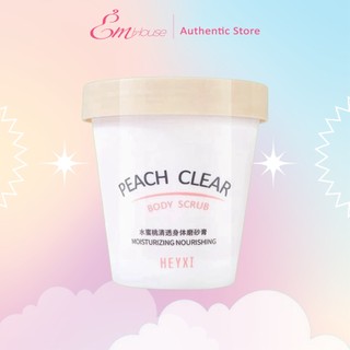 Heyxi kem tẩy tế bào chết toàn thân đào peach clear 200ml