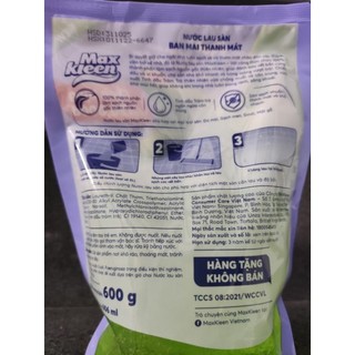Nước lau sàn Maxkleen túi 1kg