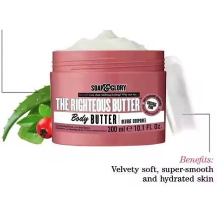 Hũ kem dưỡng ẩm toàn thân soap and glory