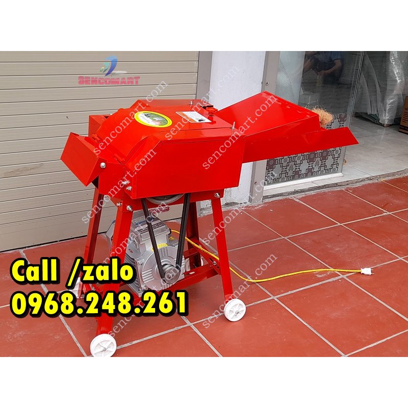 Máy băm đa năng , động cơ 3KW băm rơm, xơ dừa, thân cây ngô, mía