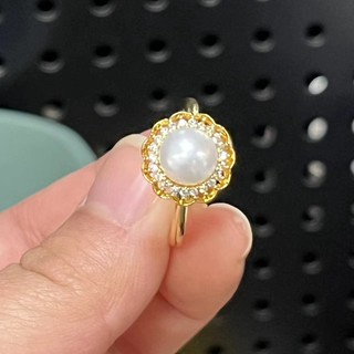 Nhẫn Ngọc Trai Tự Nhiên Cho Nữ