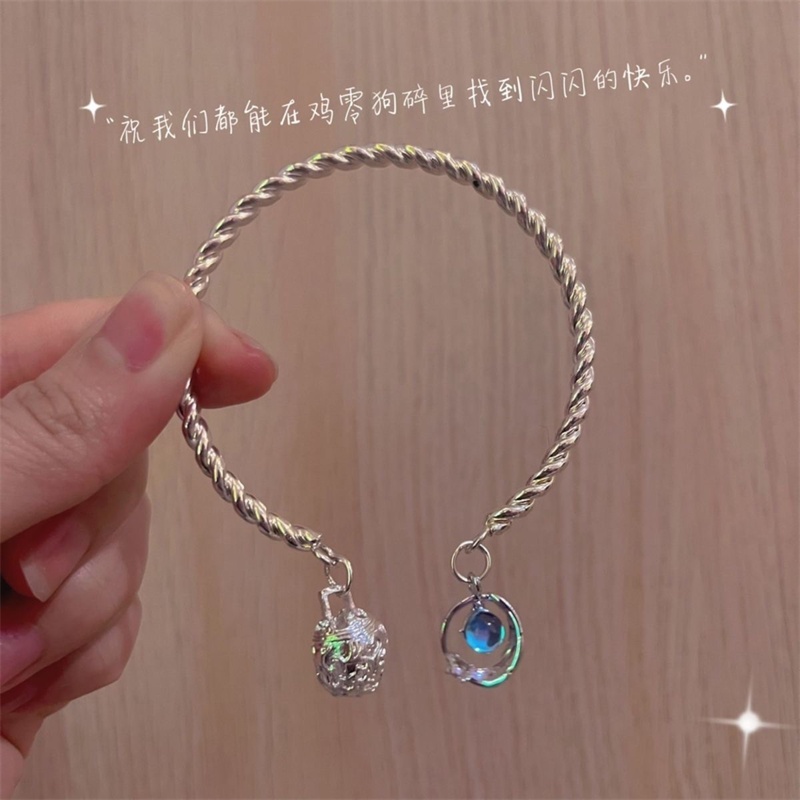 Vòng đeo tay RINHOO FRIENDSHIP có thể điều chỉnh kích thước thời trang phong cách Hàn Quốc cho nữ