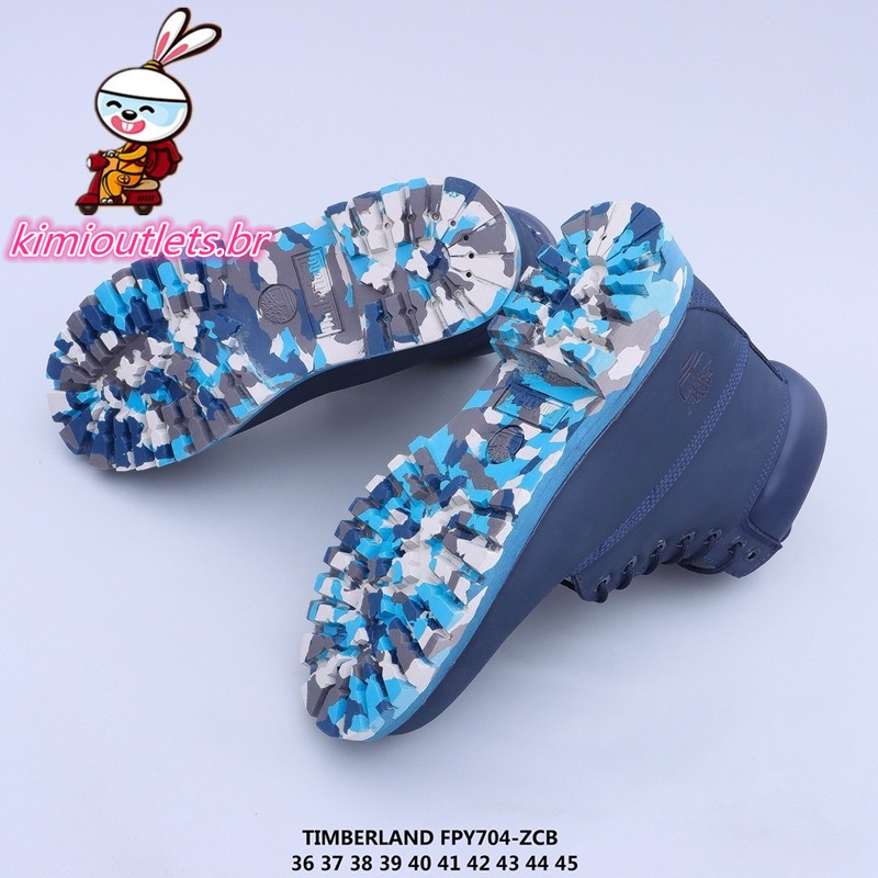 TIMBERLAND Km Km221214 Giày Bốt Da Cổ Cao Chống Thấm Nước Họa Tiết Rằn Ri Cá Tính Cho Nữ