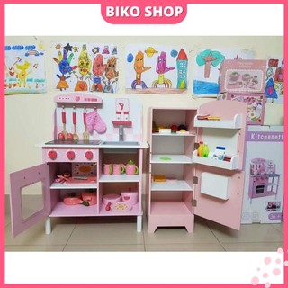 Combo bếp và tủ LG hồng 83cm( có sẵn)