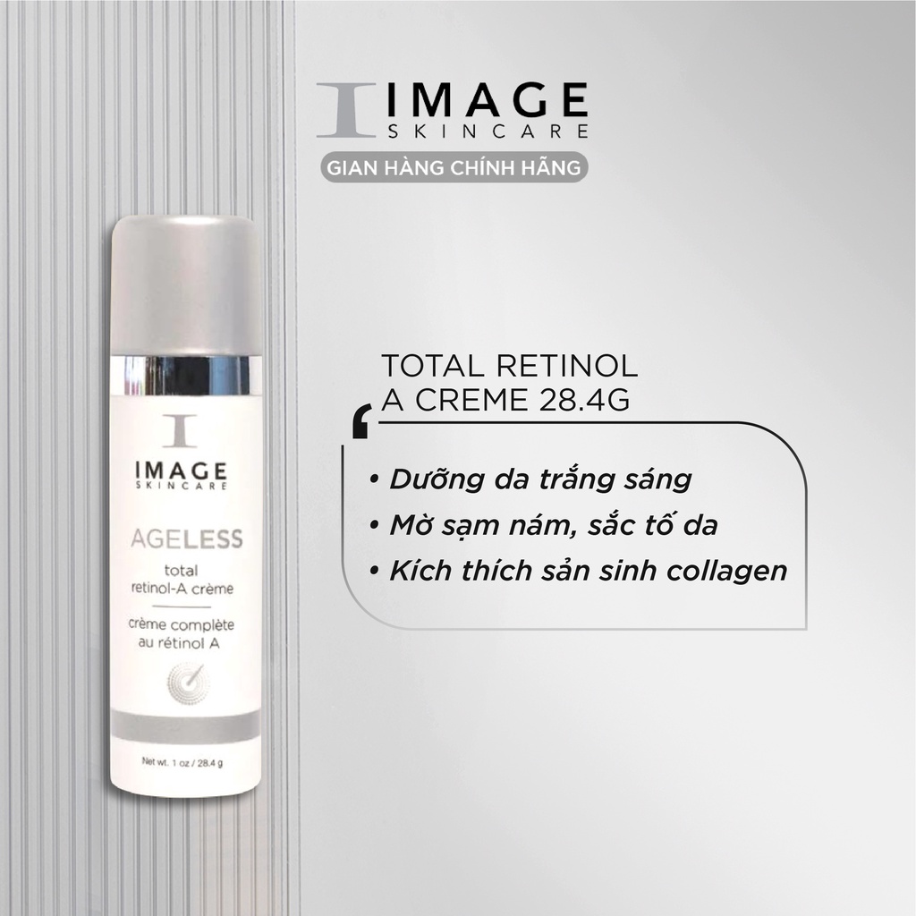 Kem dưỡng trắng ngừa lão hóa Image Skincare Ageless Total Retinol A Creme 28.4g